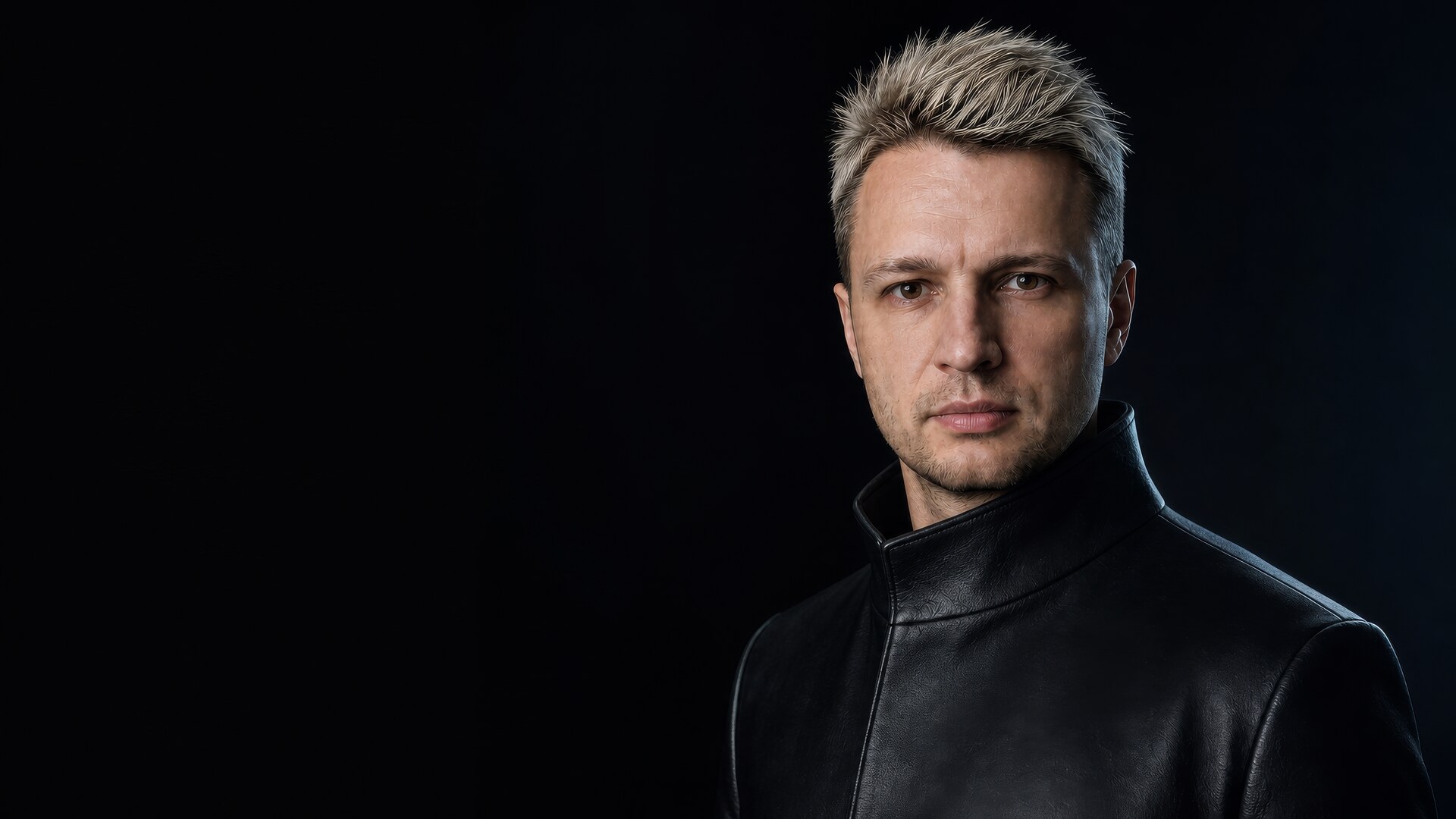 Andrei Spirydovich in the AIS FLOWS studio.